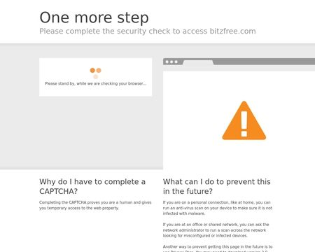 website thubmnail of Bitzfree