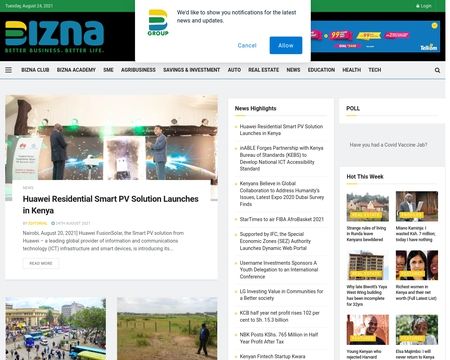 website thubmnail of Biznakenya