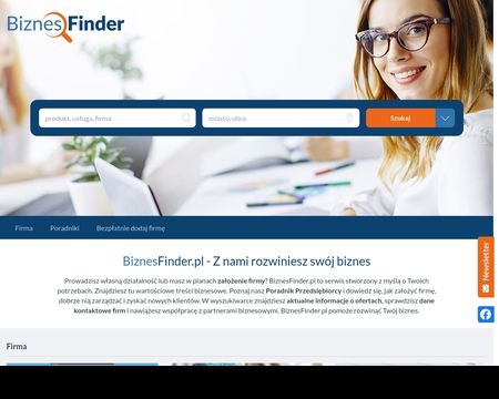 website thubmnail of Biznesfinder.pl