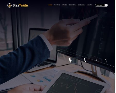 website thubmnail of Bizztrade