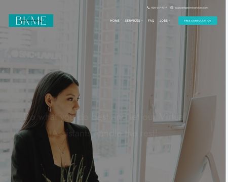 website thubmnail of Bkmeservices