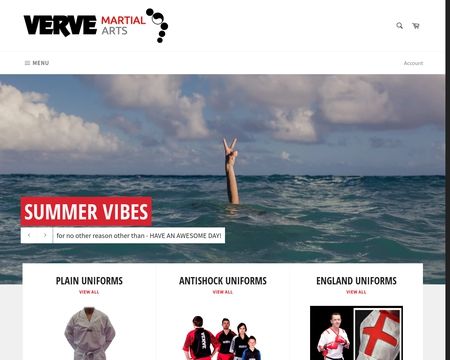 website thubmnail of Verve Marital Arts