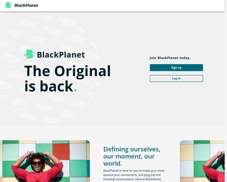website thubmnail of BlackPlanet