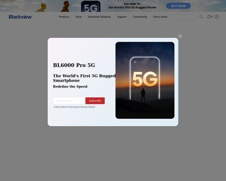 website thubmnail of Blackview