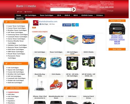 website thubmnail of BlankDVDMedia