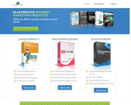 website thubmnail of Blastersuite
