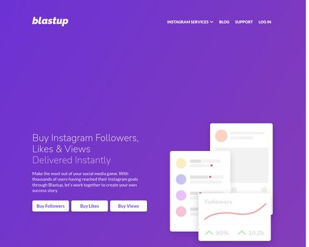 website thubmnail of Blastup