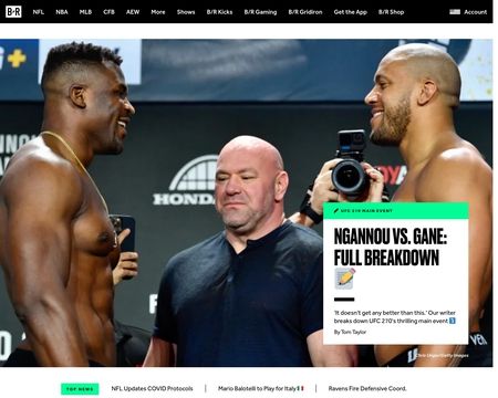 website thubmnail of BleacherReport