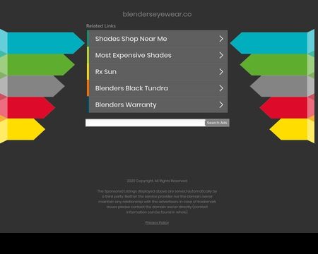 Blenderseyewear.co