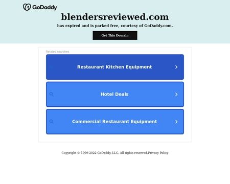 website thubmnail of BlendersReviewed