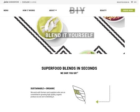 website thubmnail of Blend It Yourself