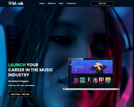 website thubmnail of Bliiink.co.uk