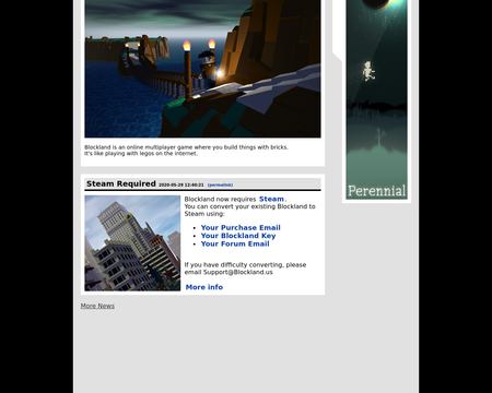 website thubmnail of Blockland