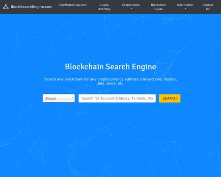 Blockchain Search Engine