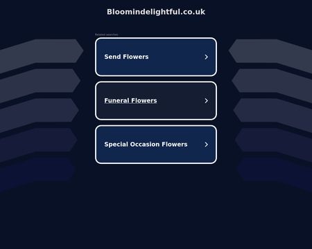 website thubmnail of Bloomindelightful.co.uk