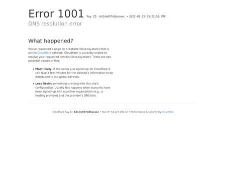 website thubmnail of Blue-sky