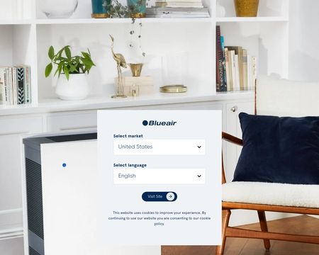 website thubmnail of BlueAir