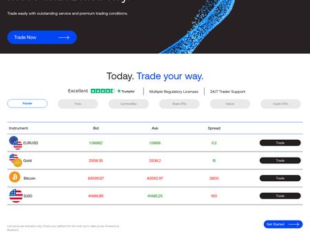 website thubmnail of Blueberry