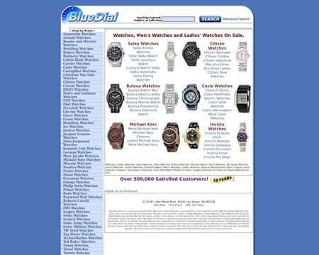 website thubmnail of Bluedial