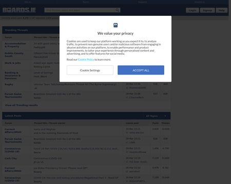 website thubmnail of Boards.ie