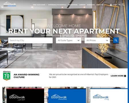 website thubmnail of Boardwalk.ca