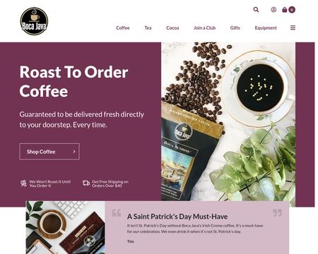 website thubmnail of BocaJava