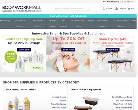 website thubmnail of Body Work Mall