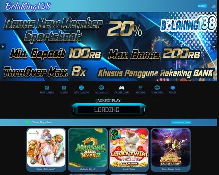 website thubmnail of Bolaking138.club