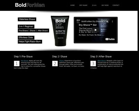 website thubmnail of BoldForMen