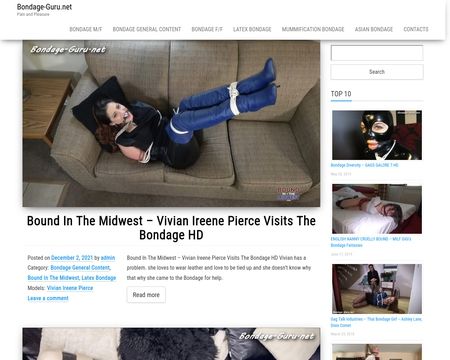 website thubmnail of Bondage-guru.net