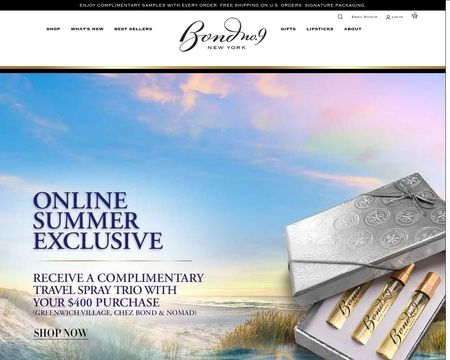website thubmnail of Bond No 9
