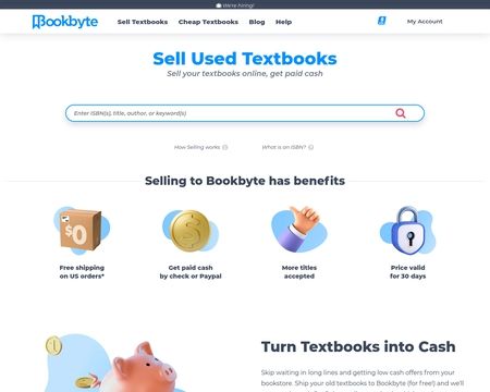 website thubmnail of Bookbyte