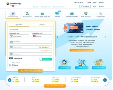 website thubmnail of BookMyForex