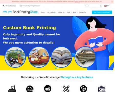 website thubmnail of Book Printing China
