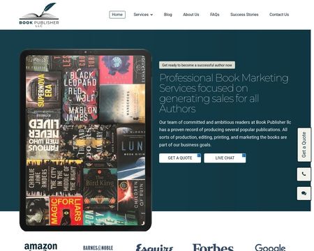 website thubmnail of Book Publisher LLC