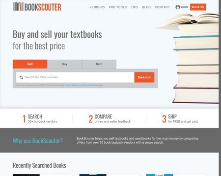 website thubmnail of BookScouter