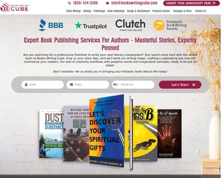 website thubmnail of Books Writing Cube