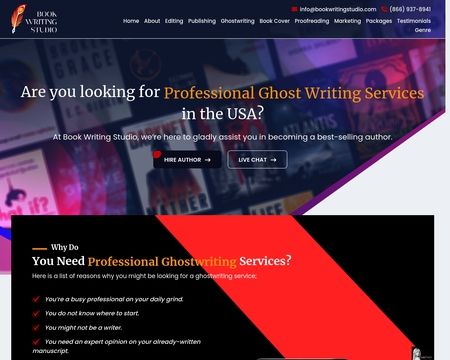website thubmnail of Book Writing Studio