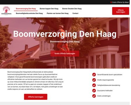 website thubmnail of Boomverzorging Den Haag