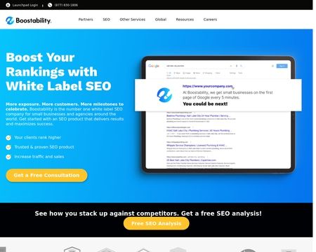 website thubmnail of Boostability