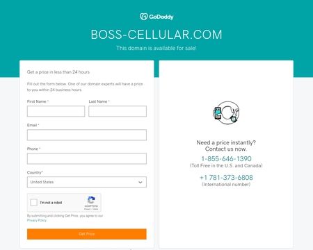 website thubmnail of Boss-Cellular