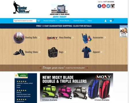 website thubmnail of BowlerStore.com