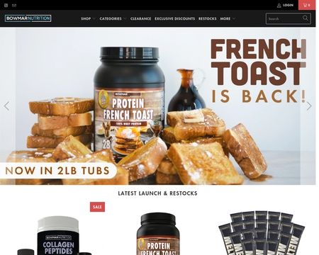 website thubmnail of Bowmar Nutrition