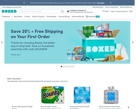 website thubmnail of Boxed