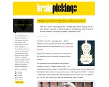 Thumbnail of Brain Pickings