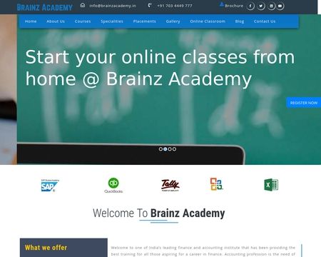 website thubmnail of Brainzacademy.in