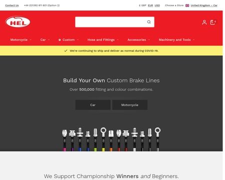 website thubmnail of Hel Performance
