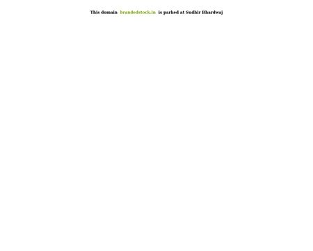 website thubmnail of BrandedStock.in