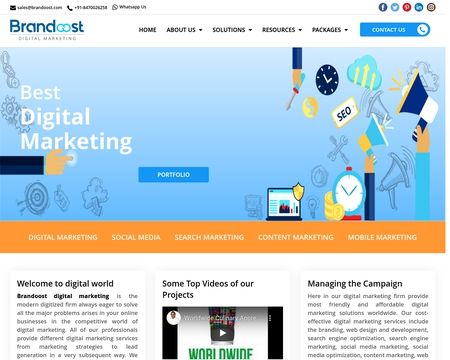 website thubmnail of Brandoost