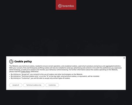 website thubmnail of Bremboparts
